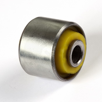 Polyurethane bushing rear suspension, trailing arm, mount to low control arm sub spring, 15-06-2489,  1117782 (FORD),  1117793 (FORD),  1135551 (FORD),  1135552 (FORD),  1202267 (FORD),  1202268 (FORD),  1762748 (FORD),  1S71 5A968-BD (FORD),  1S71 5A968-BG (FORD),  1S71 5A968-BH (FORD),  1S71 5A969-BD (FORD),  1S71 5A969-BG (FORD),  1S71 5A969-BH (FORD),  52340-TA0-A00 (HONDA),  52345-TA0-A00 (HONDA),  BJS7-28-480 (MAZDA),  BJS7-28-C10 (MAZDA),  BJS7-28-C10B (MAZDA),  CU7J 5K653-AA (FORD), 