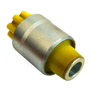 Polyurethane bushing rear suspension, low control arm, mount to body, 3-06-3445,  MB80 9170 (CHRYSLER),  MB809170 (MITSUBISHI),  MB864721 (MITSUBISHI),  MB864722 (MITSUBISHI),  MB864727 (MITSUBISHI),  MB864728 (MITSUBISHI),  MR131754 (MITSUBISHI), 